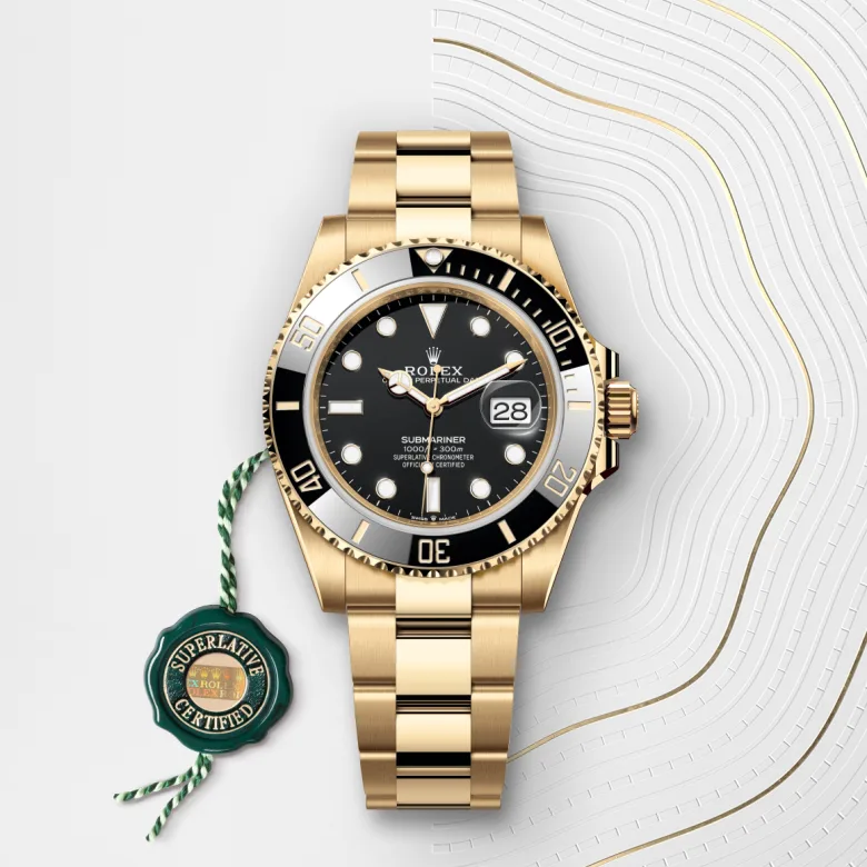 Rolex Submariner in ทองคำ 18 กะรัต, M126618LN-0002 - Siam Swiss