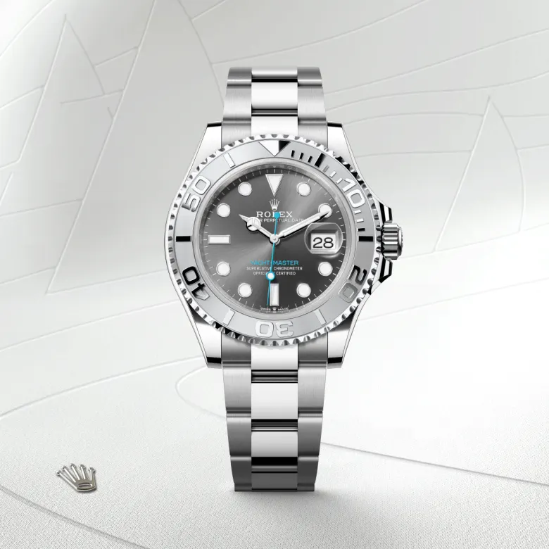Rolex Yacht-Master in Rolesium - combination of Oystersteel and platinum, M126622-0001 - Siam Swiss