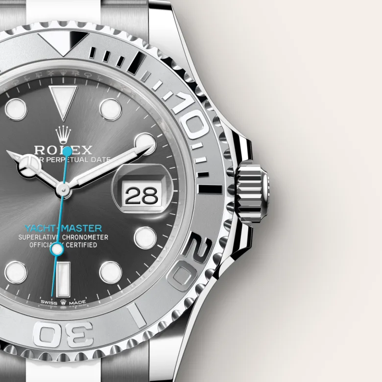 Rolex Yacht-Master in Rolesium - combination of Oystersteel and platinum, M126622-0001 - Siam Swiss
