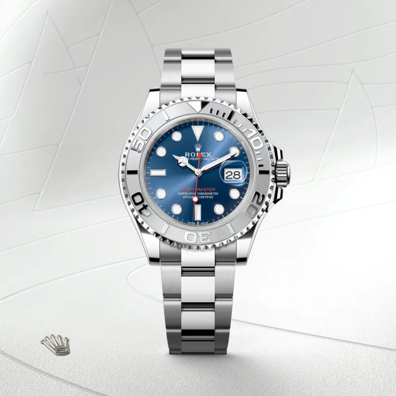 Rolex Yacht-Master in Rolesium - combination of Oystersteel and platinum, M126622-0002 - Siam Swiss