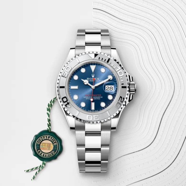Rolex Yacht-Master in Rolesium - combination of Oystersteel and platinum, M126622-0002 - Siam Swiss