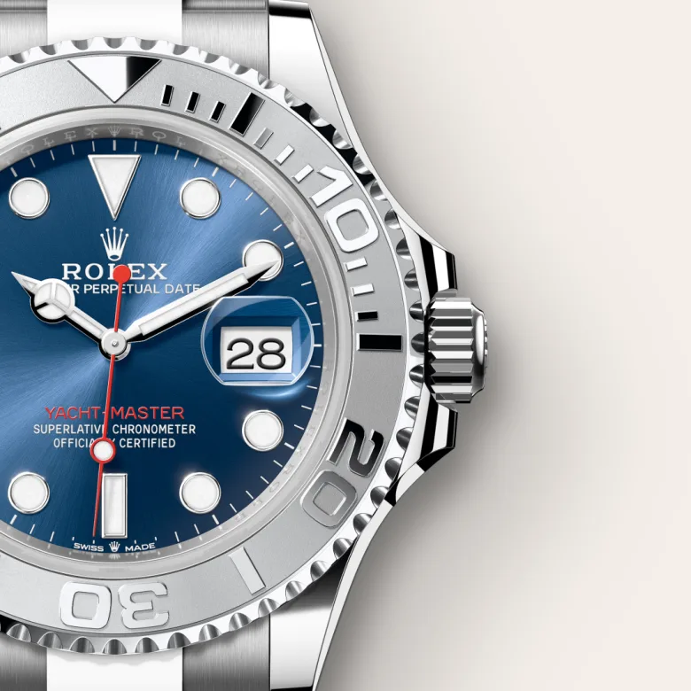 Rolex Yacht-Master in Rolesium - combination of Oystersteel and platinum, M126622-0002 - Siam Swiss