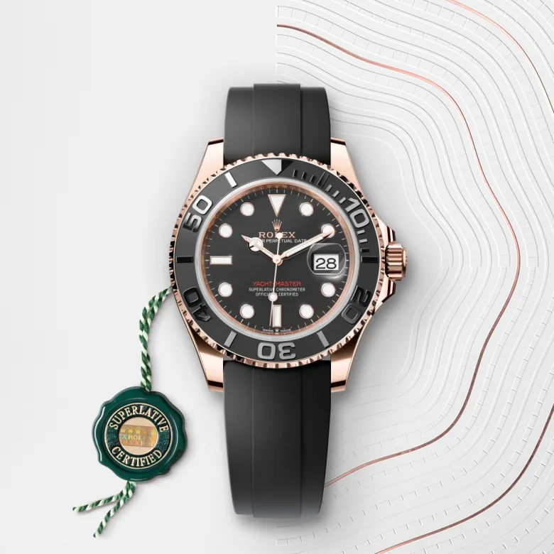 Rolex Yacht-Master in 18 ct Everose gold, M126655-0002 - Siam Swiss