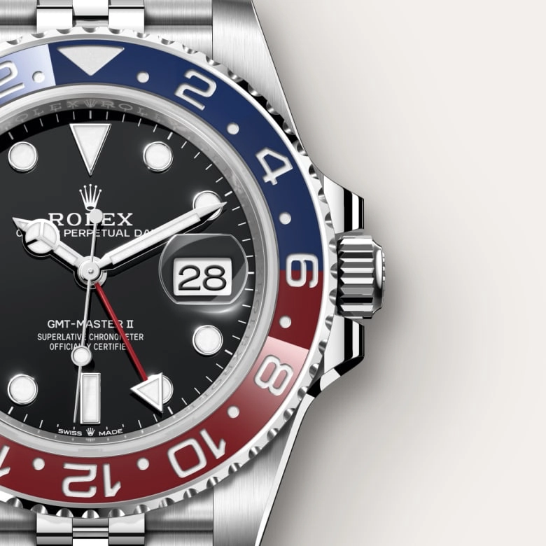 Rolex GMT-Master II in Oystersteel, M126710BLRO-0001 - Siam Swiss