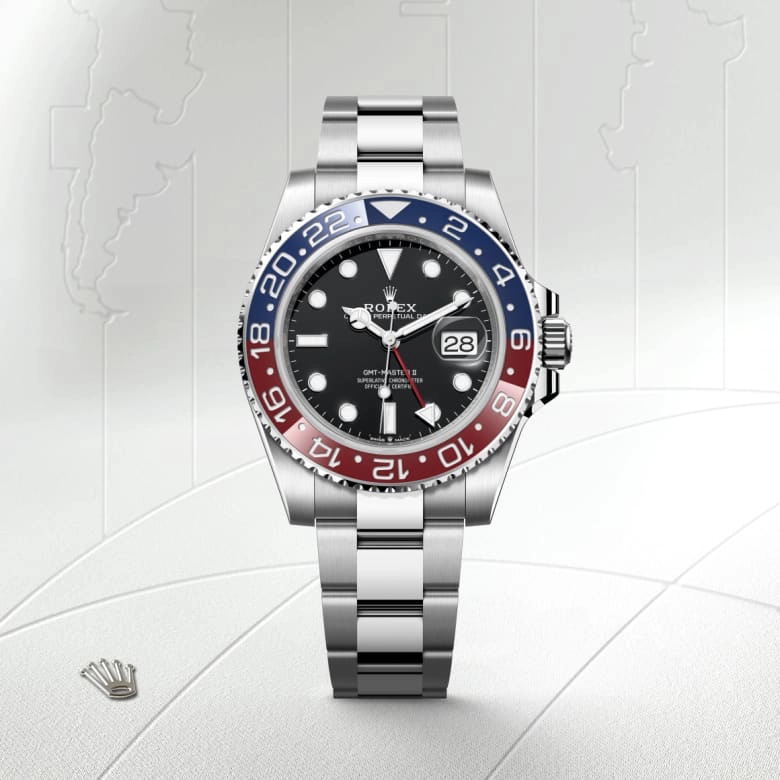 Rolex GMT-Master II in Oystersteel, M126710BLRO-0002 - Siam Swiss
