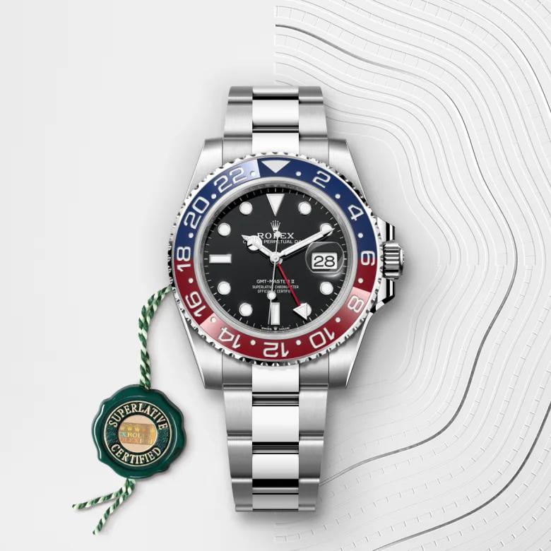 Rolex GMT-Master II in Oystersteel, M126710BLRO-0002 - Siam Swiss