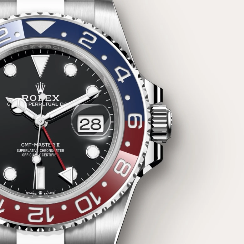 Rolex GMT-Master II in Oystersteel, M126710BLRO-0002 - Siam Swiss