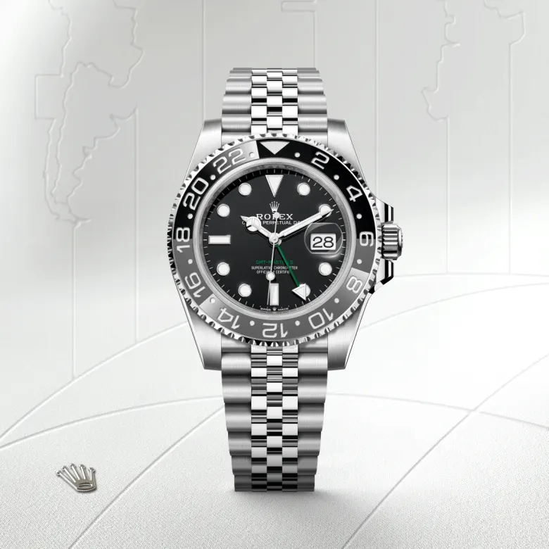 Rolex GMT-Master II in Oystersteel, M126710GRNR-0003 - Siam Swiss