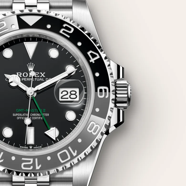 Rolex GMT-Master II in Oystersteel, M126710GRNR-0003 - Siam Swiss