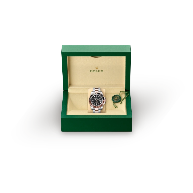 Rolex GMT-Master II in Everose Rolesor - การผสมผสานระหว่าง Oystersteel และเอเวอร์โรสโกลด์, M126711CHNR-0002 - Siam Swiss