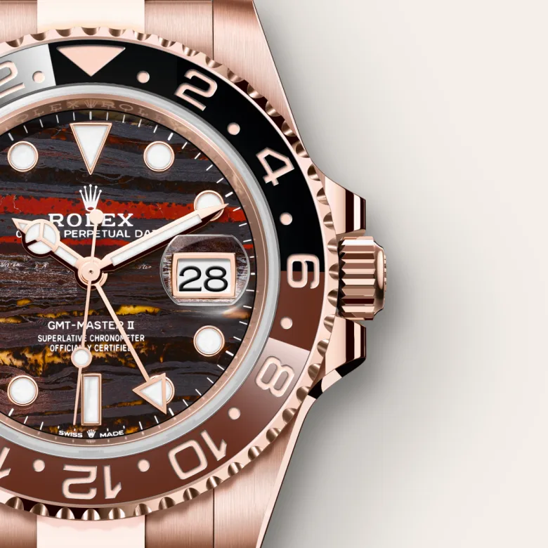 Rolex GMT-Master II in Everose gold 18 กะรัต, M126715CHNR-0002 - Siam Swiss