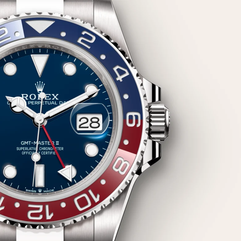 Rolex GMT-Master II in ทองคำขาว 18 กะรัต, M126719BLRO-0003 - Siam Swiss