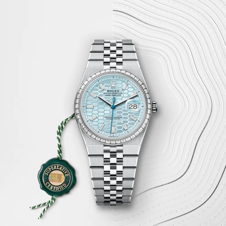Rolex Land Dweller in Platinum, M127286TBR-0001 - Siam Swiss