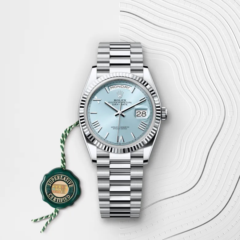 Rolex Day-Date in Platinum, M128236-0018 - Siam Swiss