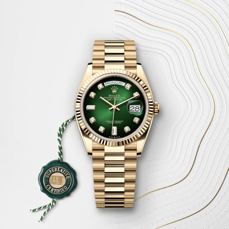 Rolex Day-Date in ทองคำ 18 กะรัต, M128238-0069 - Siam Swiss