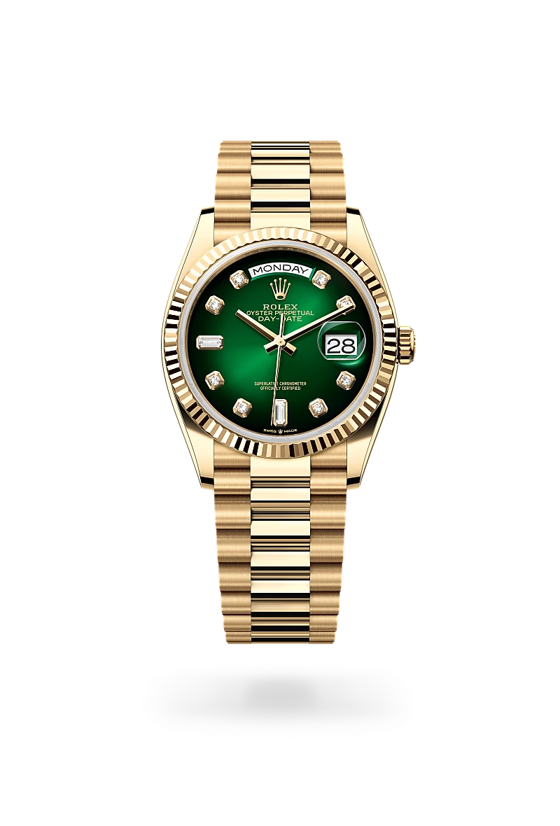 Rolex Day-Date in 18 ct yellow gold, M128238-0069 - Siam Swiss