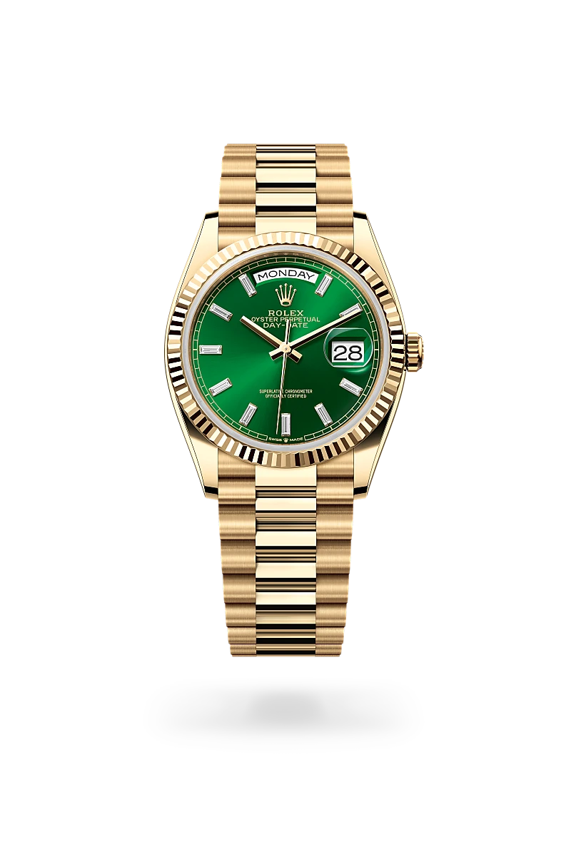 Rolex Day-Date in 18 ct yellow gold, M128238-0130 - Siam Swiss