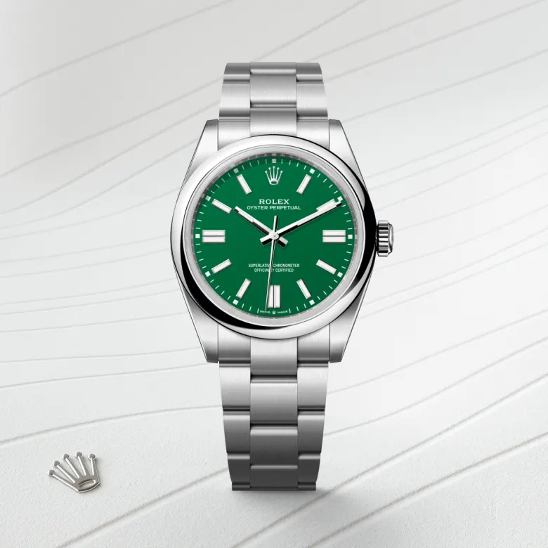 Rolex Oyster Perpetual in Oystersteel, M134300-0004 - Siam Swiss