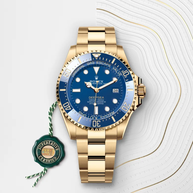Rolex Deepsea in ทองคำ 18 กะรัต, M136668LB-0001 - Siam Swiss