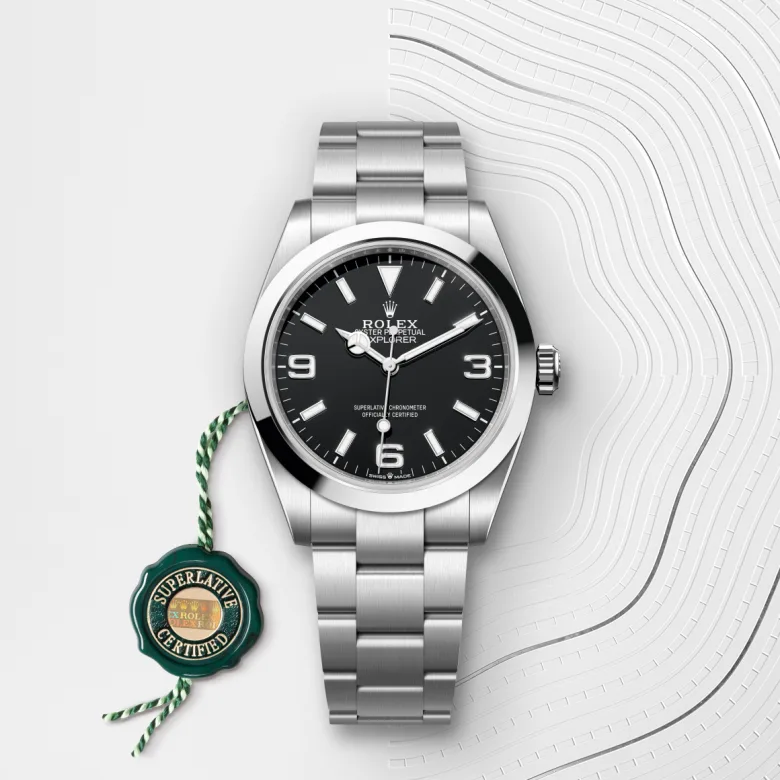 Rolex Explorer in Oystersteel, M224270-0001 - Siam Swiss