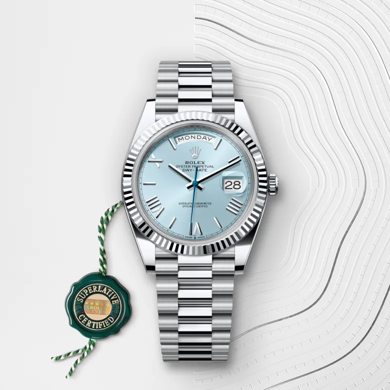 Rolex Day-Date in แพลทินัม, M228236-0012 - Siam Swiss
