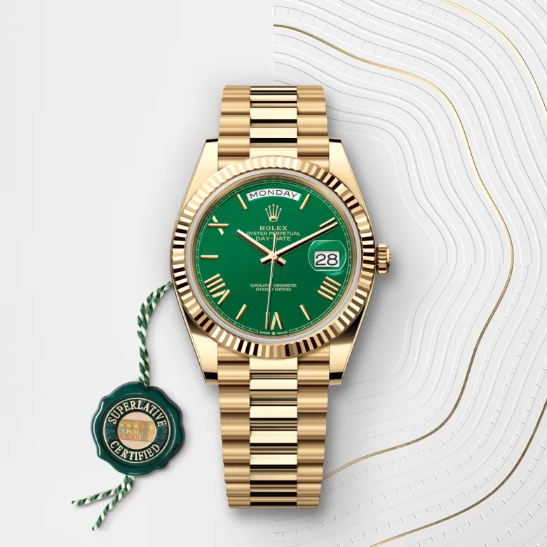 Rolex Day-Date in 18 ct yellow gold, M228238-0061 - Siam Swiss