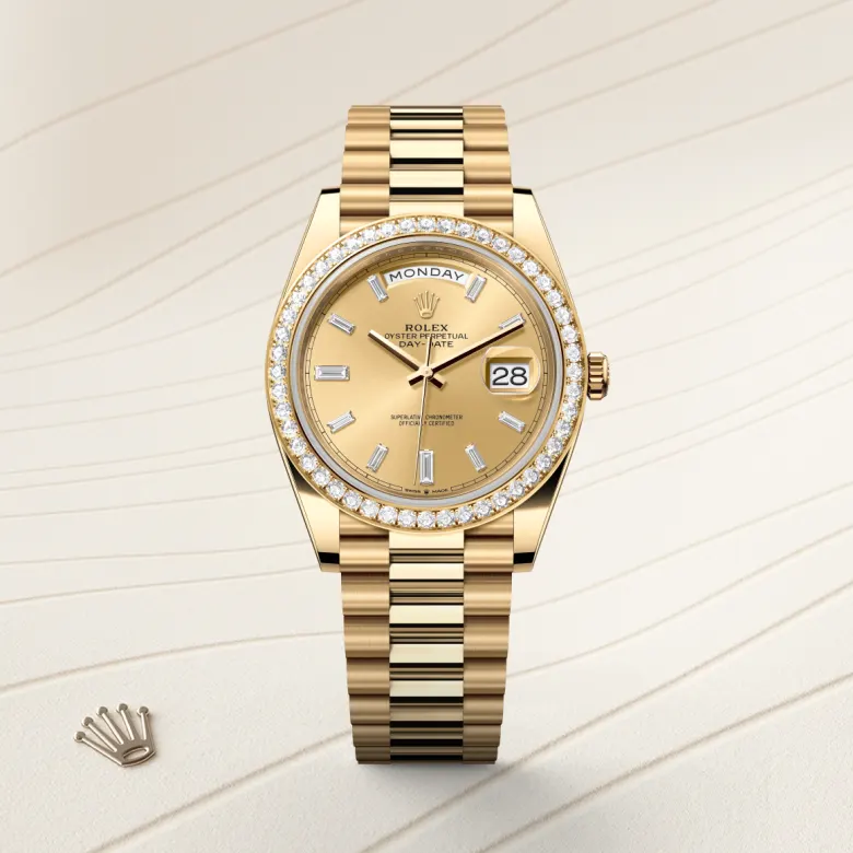 Rolex Day-Date in 18 ct yellow gold, M228348RBR-0002 - Siam Swiss