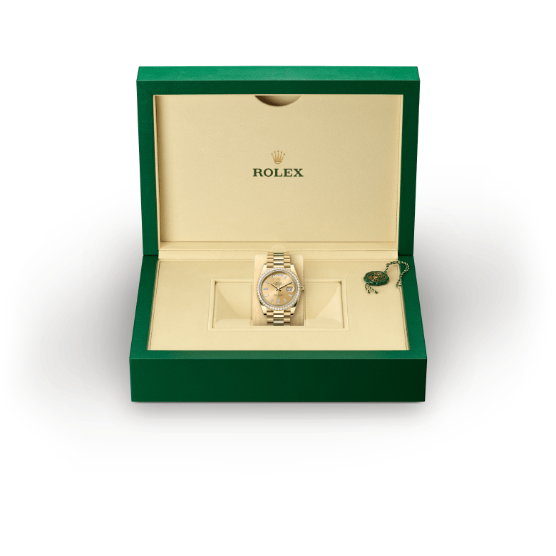 Rolex Day-Date in 18 ct yellow gold, M228348RBR-0002 - Siam Swiss