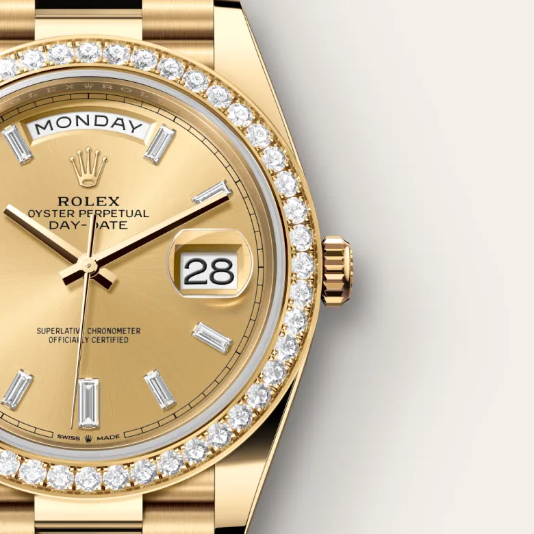 Rolex Day-Date in 18 ct yellow gold, M228348RBR-0002 - Siam Swiss
