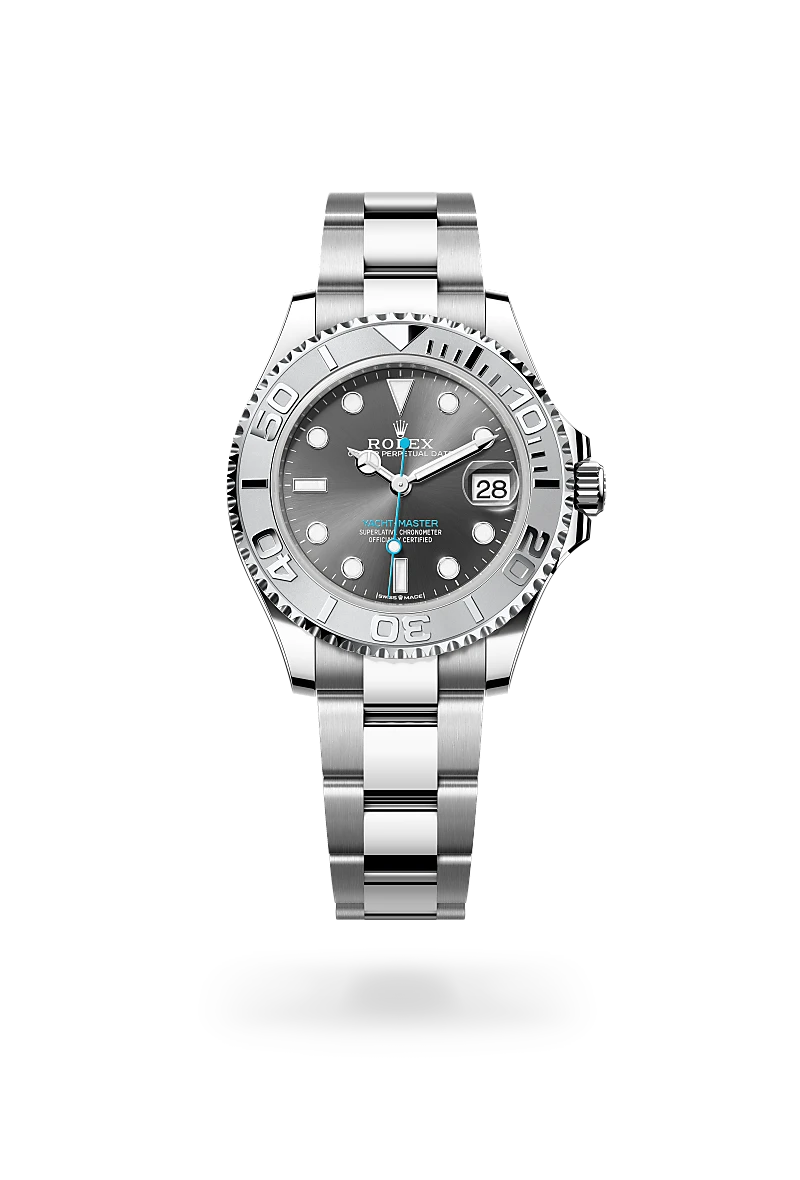 Rolex Yacht-Master in Rolesium - combination of Oystersteel and platinum, M268622-0002 - Siam Swiss