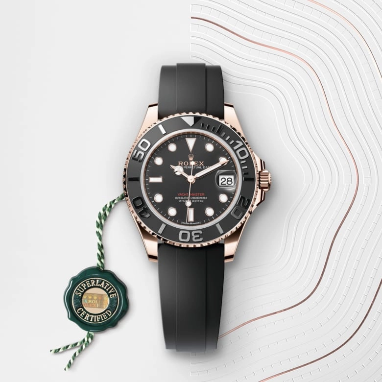Rolex Yacht-Master in 18 ct Everose gold, M268655-0017 - Siam Swiss