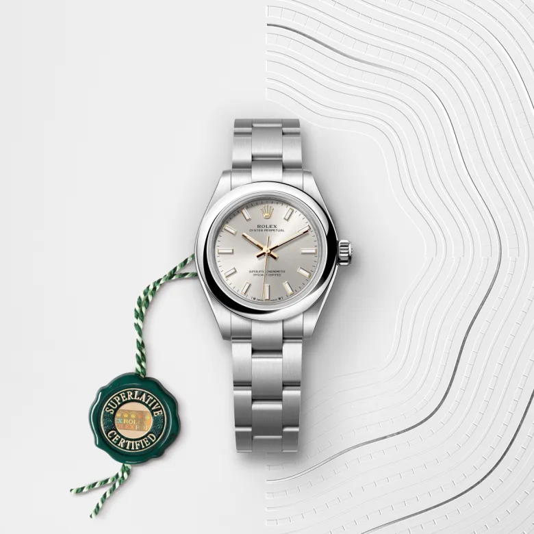 Rolex Oyster Perpetual in Oystersteel, M276200-0001 - Siam Swiss