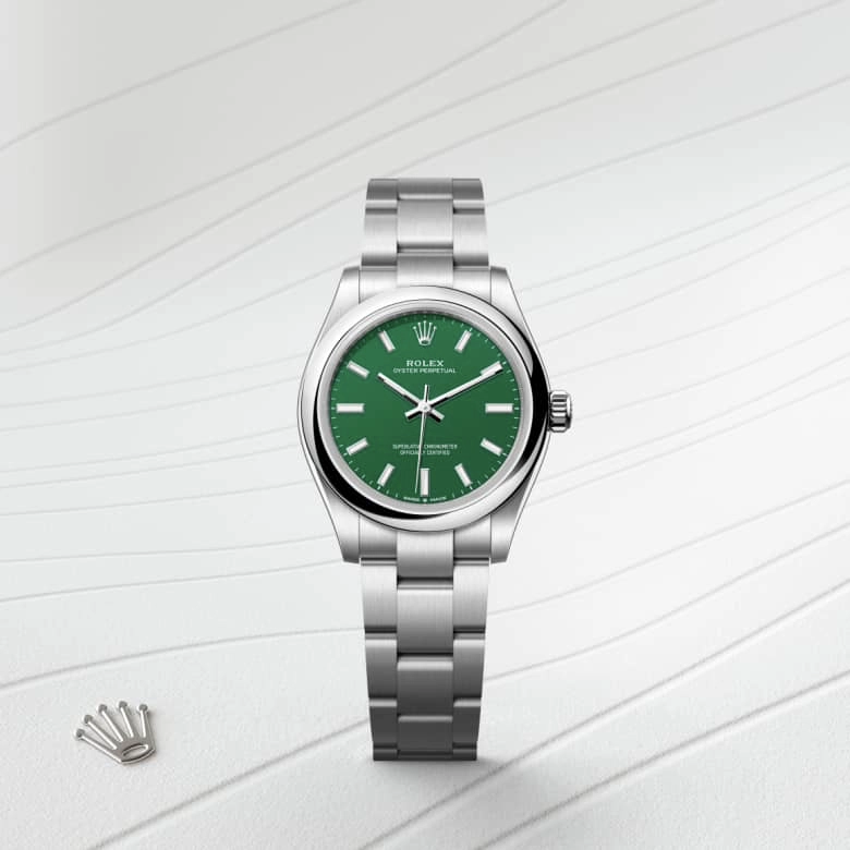 Rolex Oyster Perpetual in Oystersteel, M277200-0006 - Siam Swiss