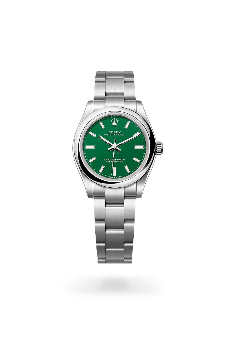 Rolex Oyster Perpetual in Oystersteel, M277200-0006 - Siam Swiss