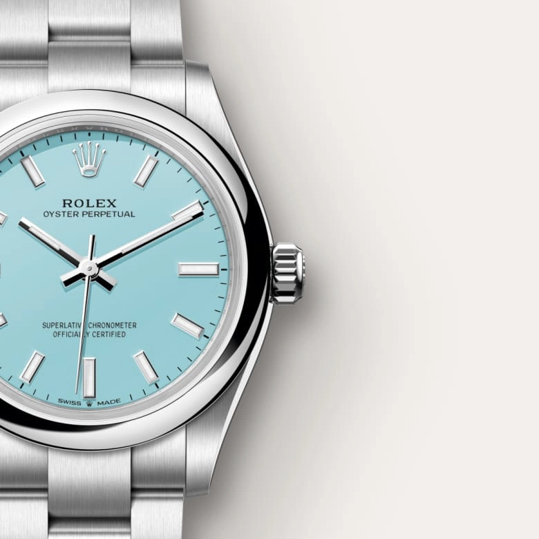 Rolex Oyster Perpetual in Oystersteel, M277200-0007 - Siam Swiss