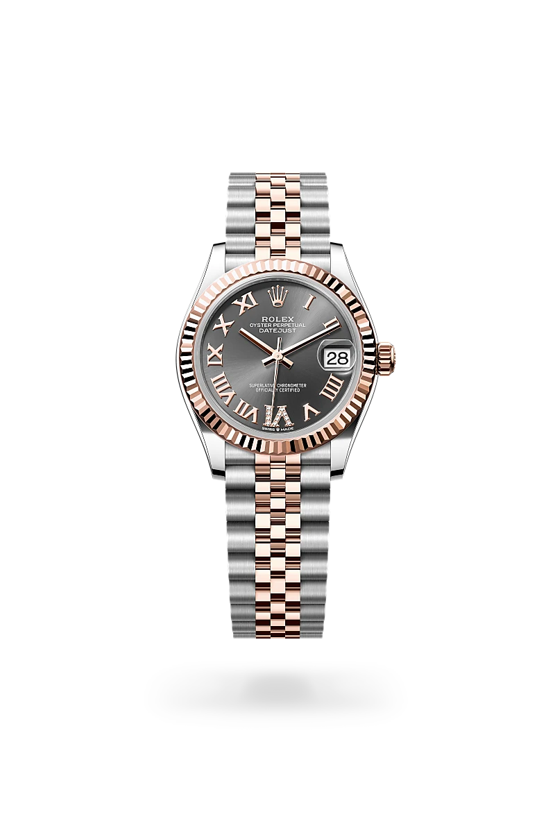 Rolex Datejust in Everose Rolesor - combination of Oystersteel and Everose gold, M278271-0030 - Siam Swiss