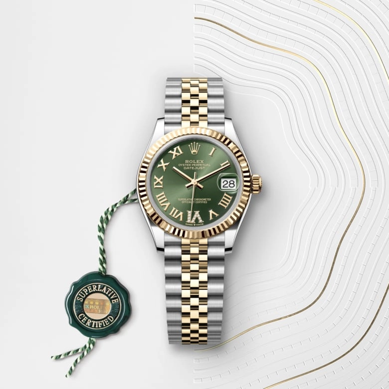 Rolex Datejust in Yellow Rolesor - combination of Oystersteel and yellow gold, M278273-0016 - Siam Swiss
