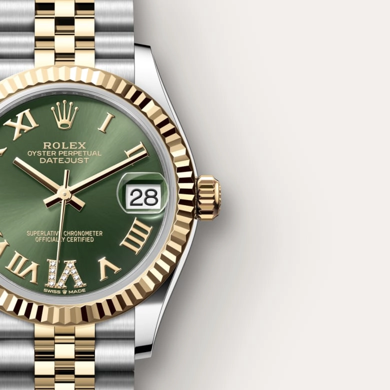 Rolex Datejust in Yellow Rolesor - combination of Oystersteel and yellow gold, M278273-0016 - Siam Swiss