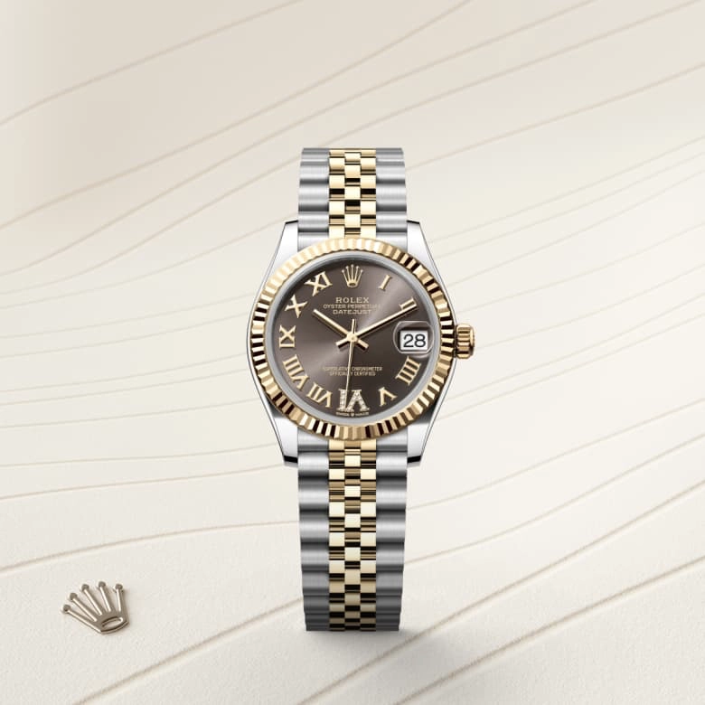 Rolex Datejust in Yellow Rolesor - การผสมผสานระหว่าง Oystersteel และทองคำ, M278273-0018 - Siam Swiss