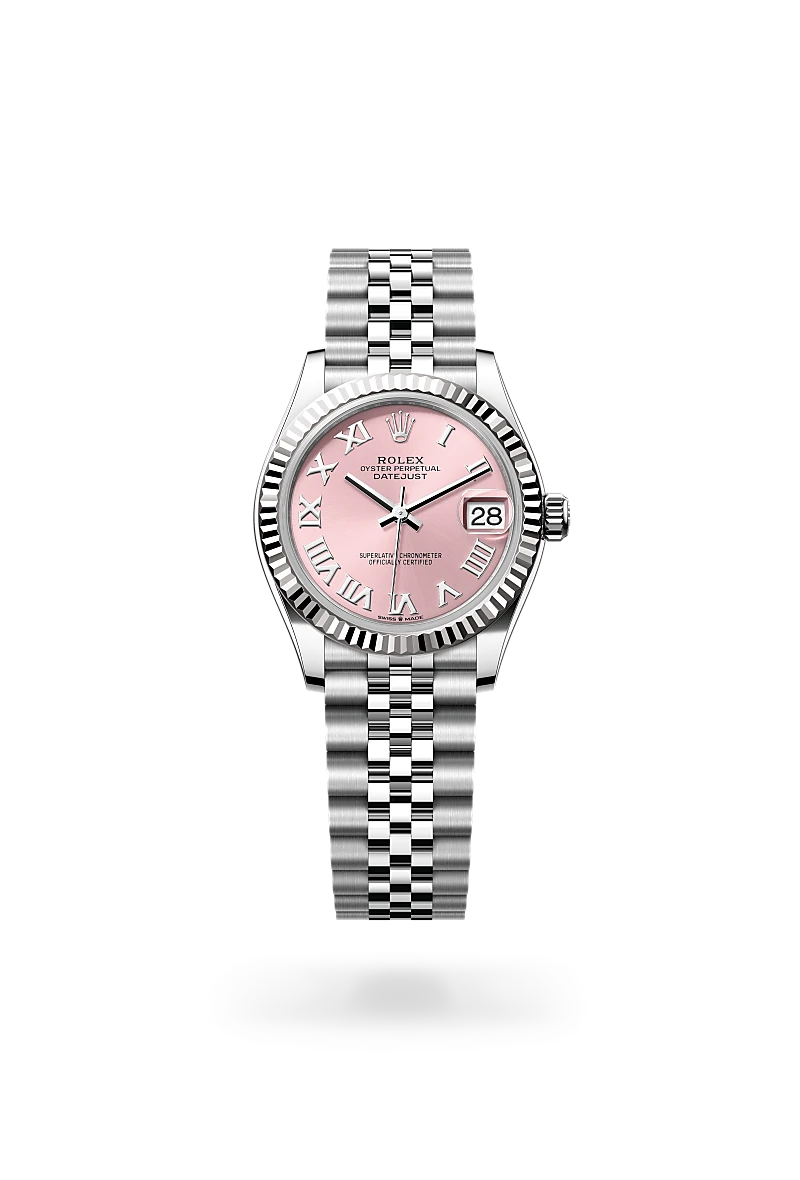 Rolex Datejust in White Rolesor - combination of Oystersteel and white gold, M278274-0020 - Siam Swiss