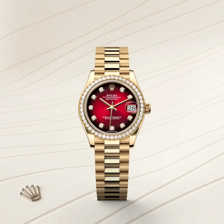 Rolex Datejust in 18 ct yellow gold, M278288RBR-0041 - Siam Swiss