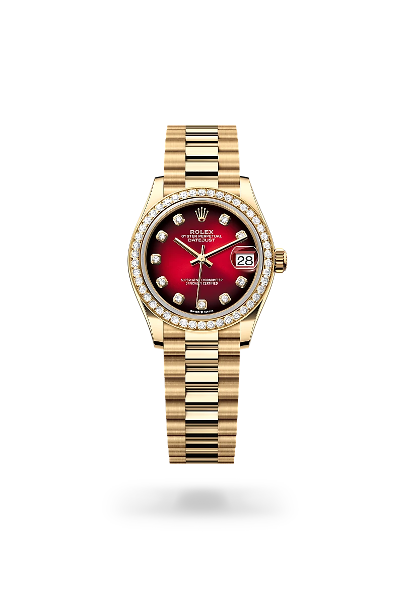 Rolex Datejust in 18 ct yellow gold, M278288RBR-0041 - Siam Swiss