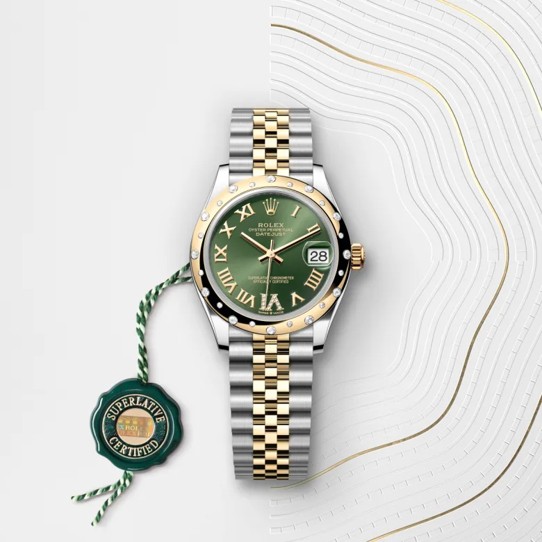Rolex Datejust in Yellow Rolesor - combination of Oystersteel and yellow gold, M278343RBR-0016 - Siam Swiss
