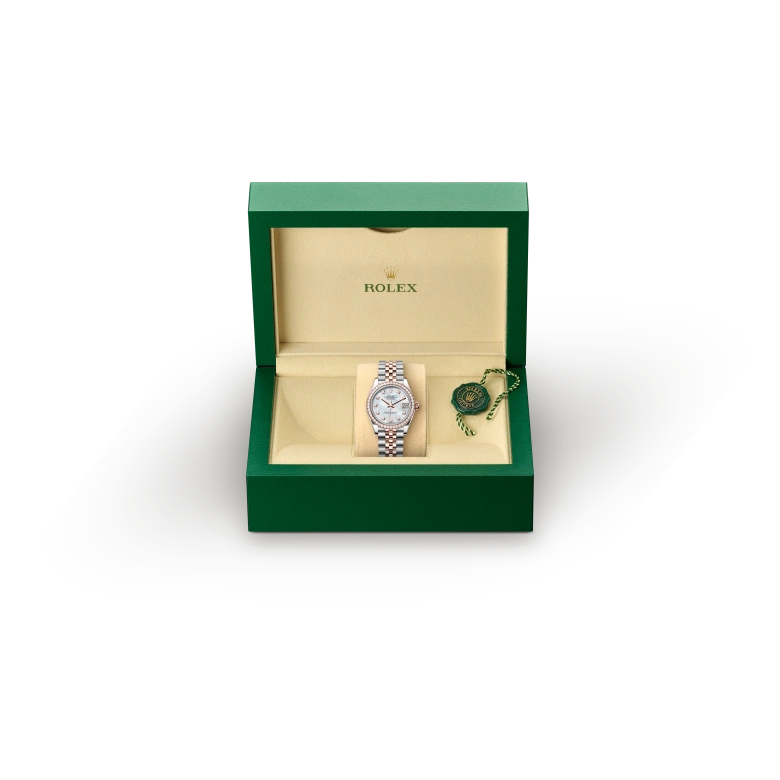Rolex Datejust in Everose Rolesor - combination of Oystersteel and Everose gold, M278381RBR-0026 - Siam Swiss