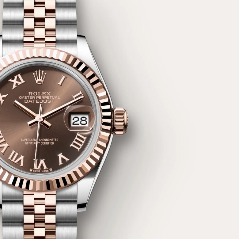 Rolex Lady-Datejust in Everose Rolesor - combination of Oystersteel and Everose gold, M279171-0009 - Siam Swiss