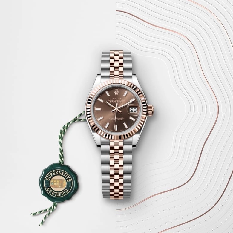 Rolex Lady-Datejust in Everose Rolesor - combination of Oystersteel and Everose gold, M279171-0017 - Siam Swiss