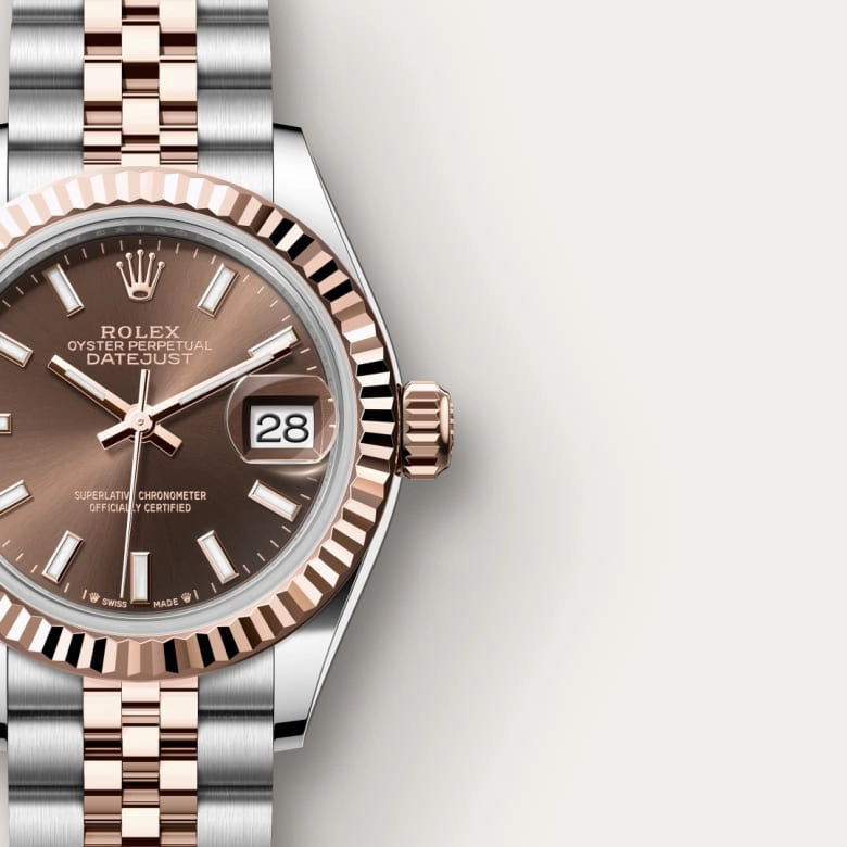 Rolex Lady-Datejust in Everose Rolesor - combination of Oystersteel and Everose gold, M279171-0017 - Siam Swiss