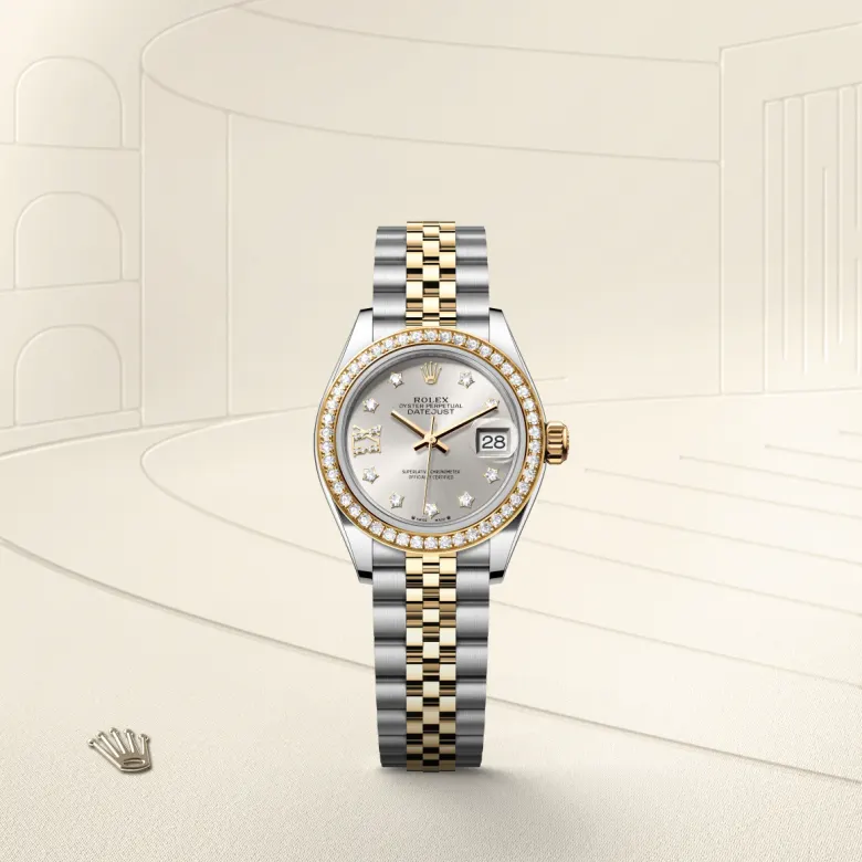 Rolex Lady-Datejust in Yellow Rolesor - combination of Oystersteel and yellow gold, M279383RBR-0003 - Siam Swiss