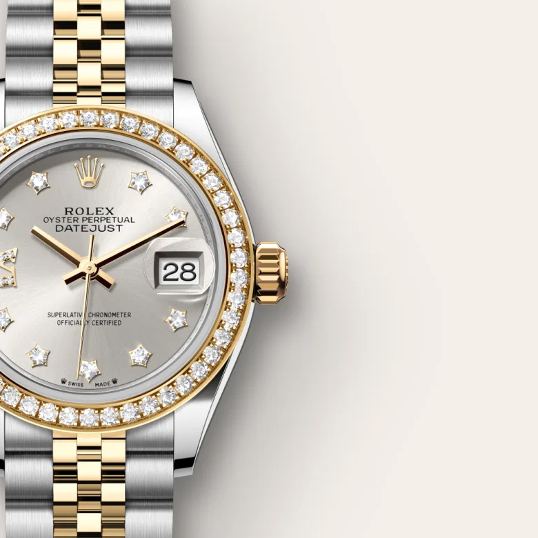 Rolex Lady-Datejust in Yellow Rolesor - combination of Oystersteel and yellow gold, M279383RBR-0003 - Siam Swiss