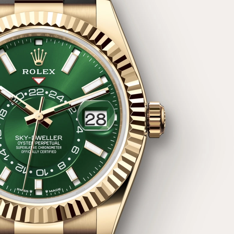 Rolex Sky-Dweller in ทองคำ 18 กะรัต, M336238-0004 - Siam Swiss